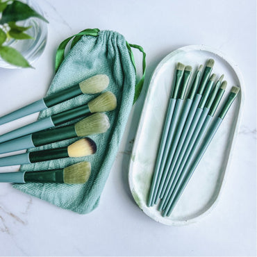 Makeup Brush Set in Pouch, 13 pcs - Image 2