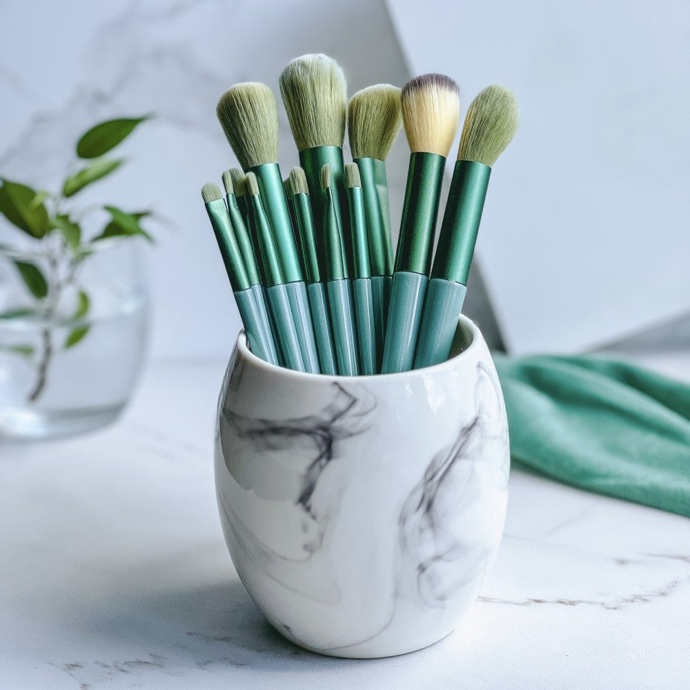Makeup Brush Set in Pouch, 13 pcs - Image 3