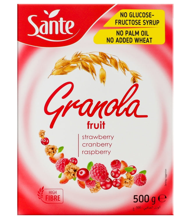 Sante Fruit Granola Muesli, 500 g