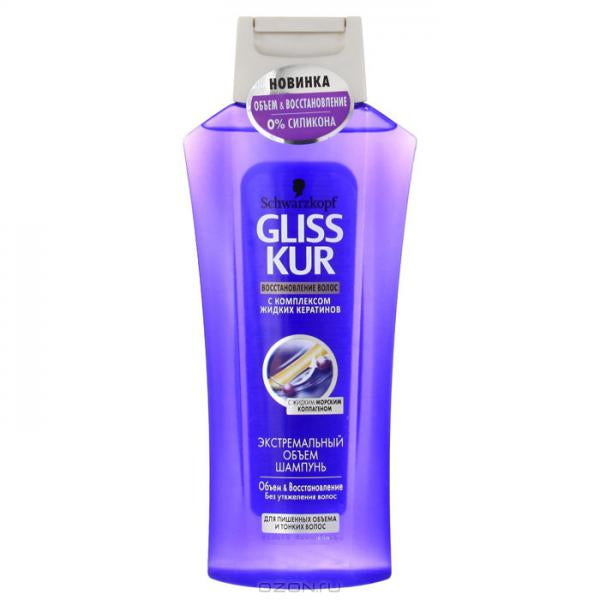 Gliss Kur Extreme Volume Shampoo, 400 mL