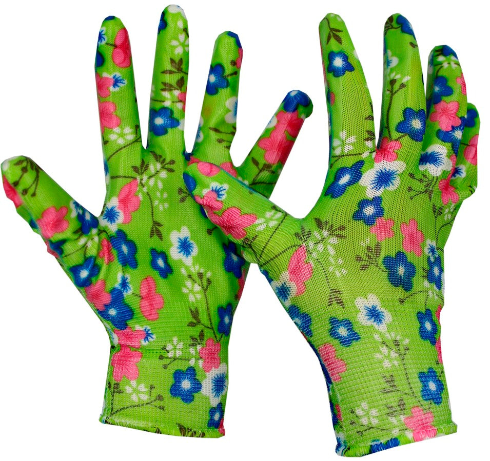 Werk Flower WE2146/WE2147 Size 8 Women's Work Gloves (Price per 1 Pair)