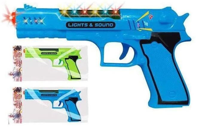 ZHY 80 Battery-Operated Light & Sound Toy Gun