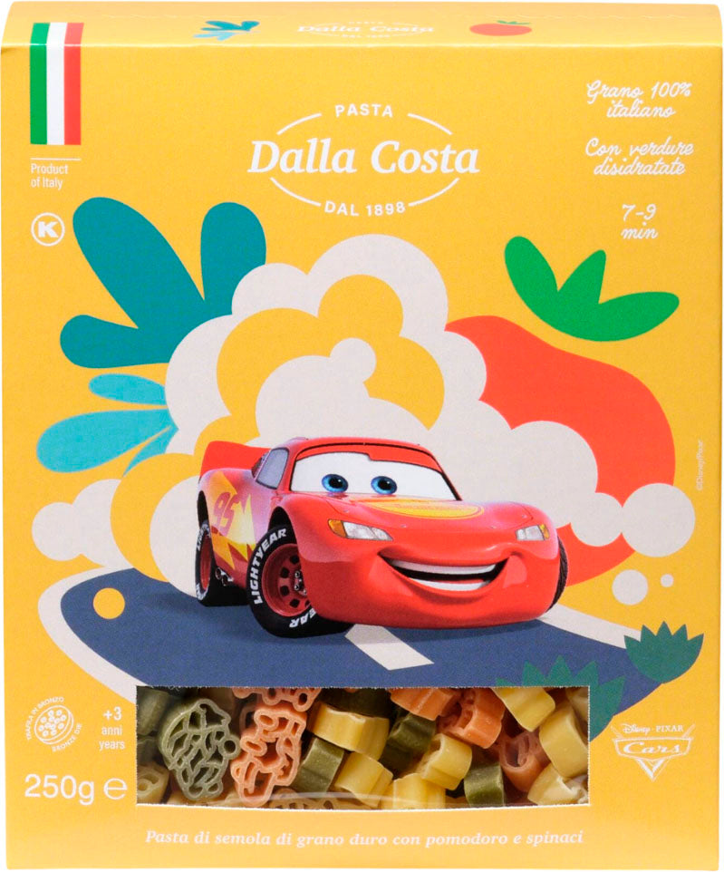 Dalla Costa Pasta Disney Cars 250 g