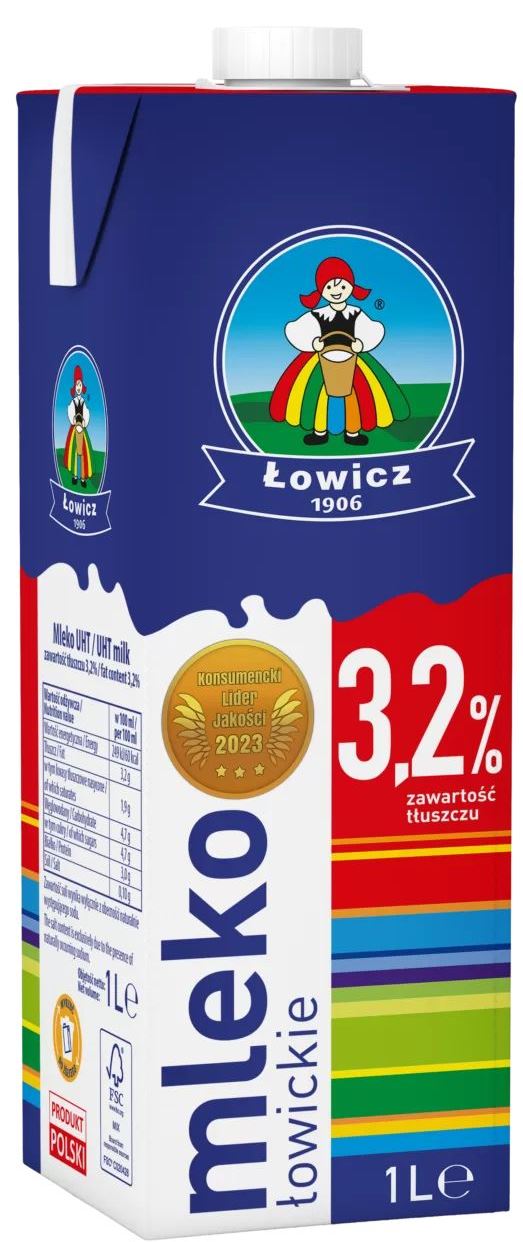 Milk Lowicz 3.2% 1 L