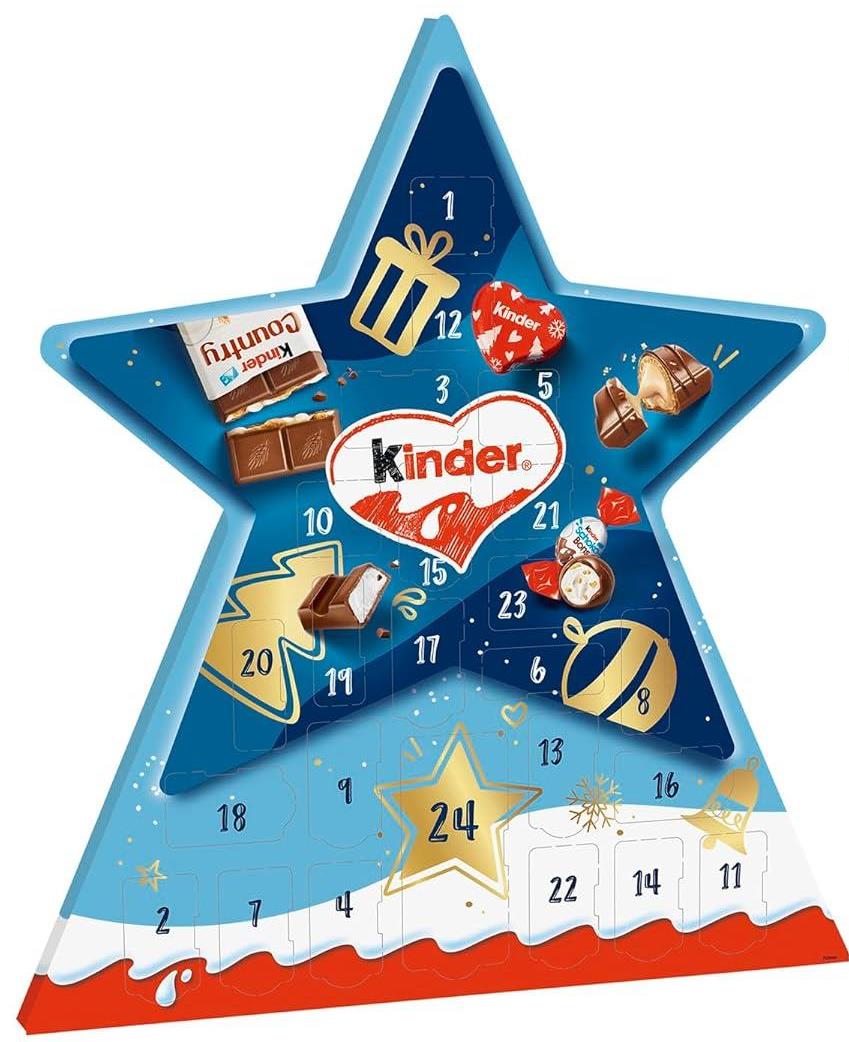 Kinder Star Advent Calendar, 149 g