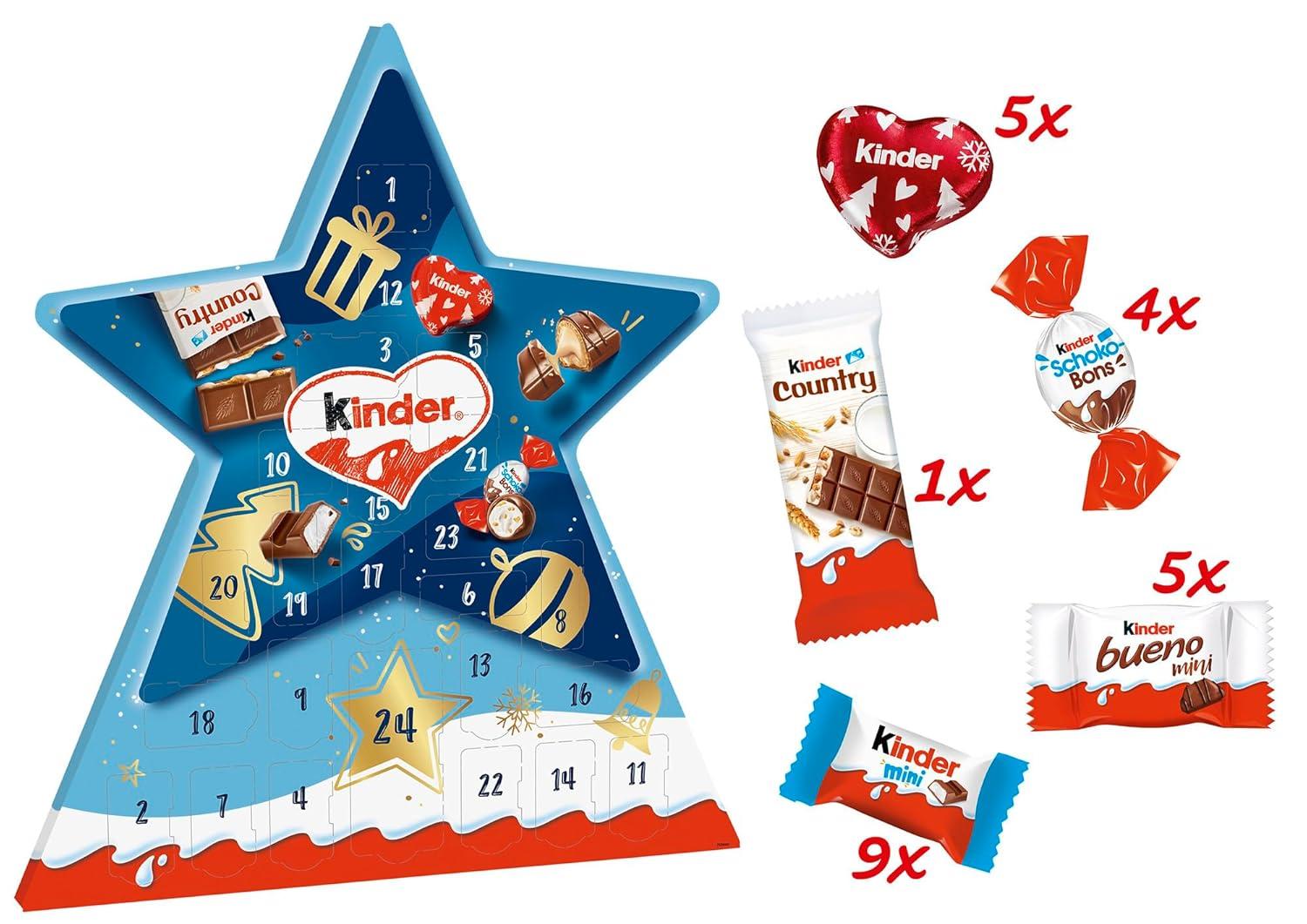Kinder Star Advent Calendar, 149 g - Image 2