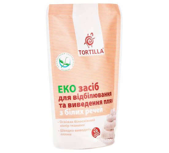 Tortilla Eco Stain Remover & Bleach for Whites, 200 g