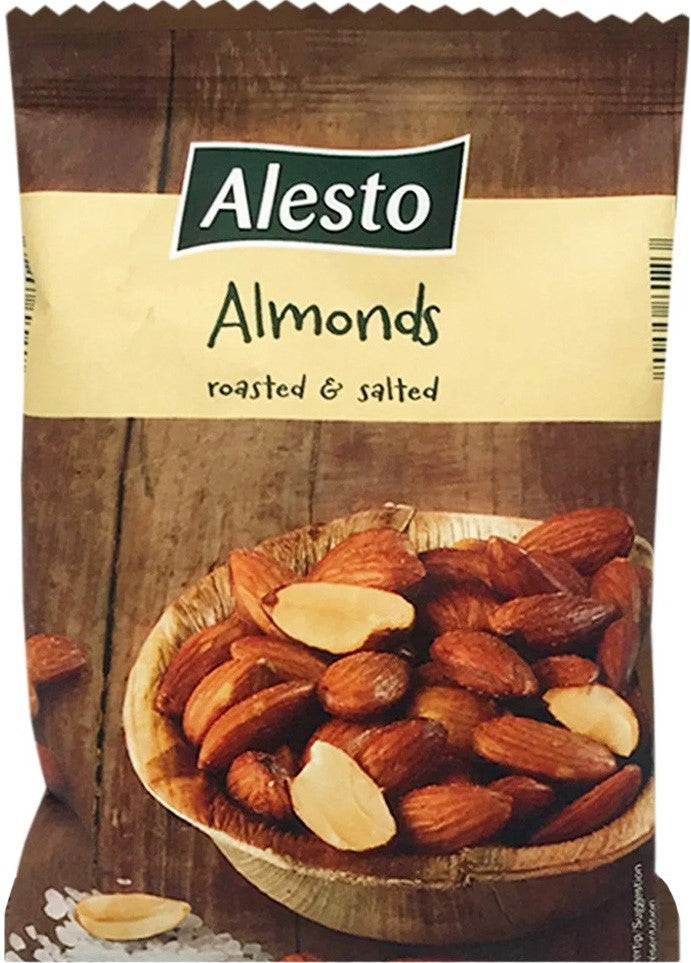 Alesto Roasted & Salted Almonds, 150 g