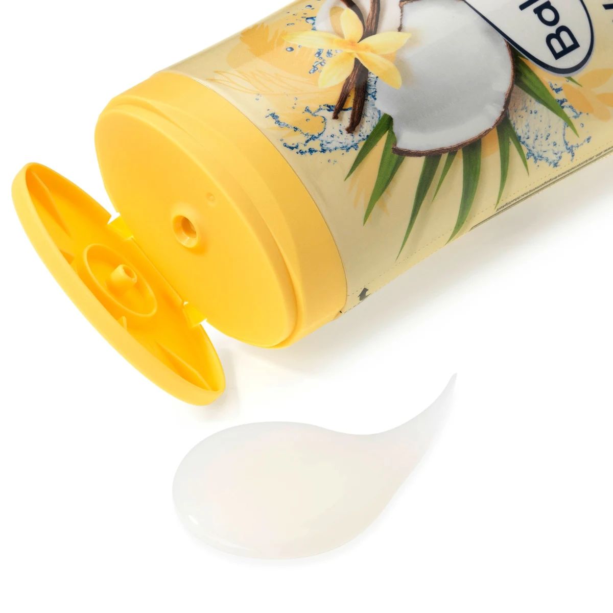 Balea Vanilla & Coconut Shower Cream Gel, 300 mL - Image 3