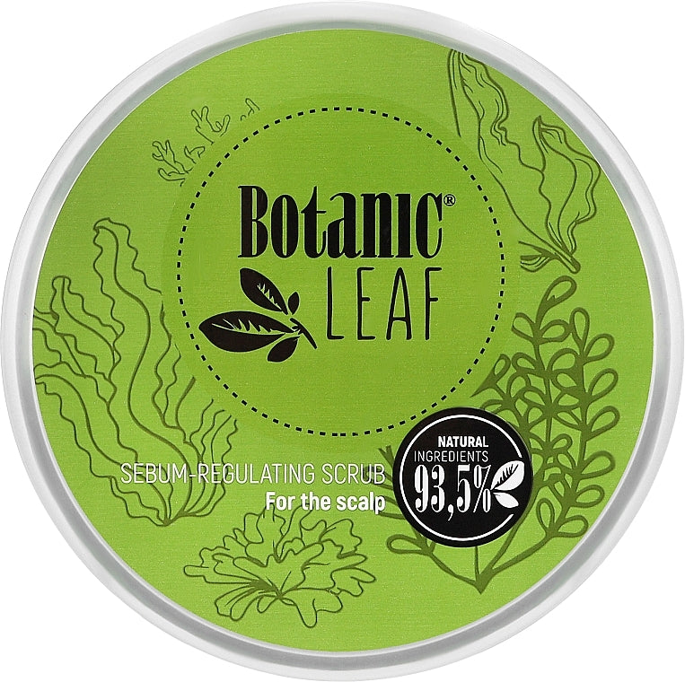 Botanic Leaf Sebum-Regulating Scalp Scrub, 250 mL