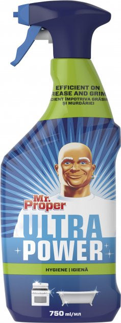 Mr. Proper Ultra Power Hygiene All-Purpose Cleaner Spray, 750 mL