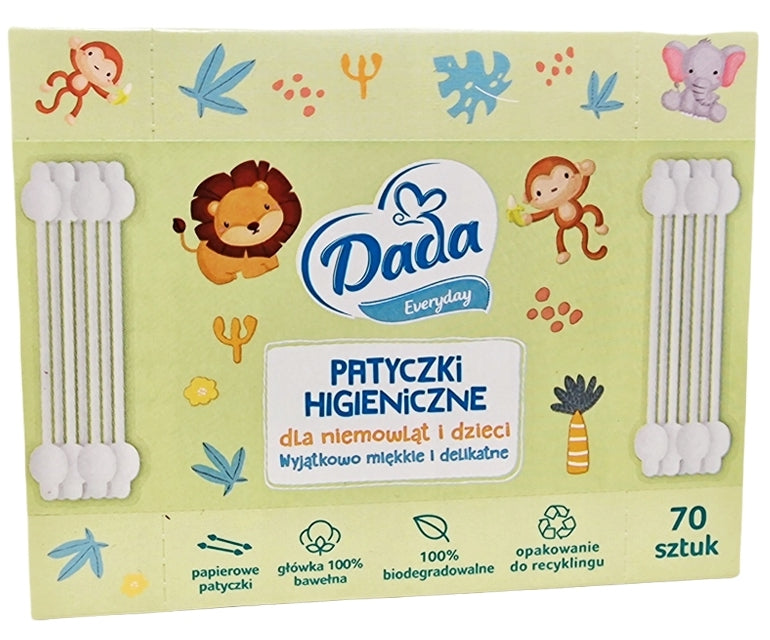Dada Kids Cotton Swabs, 70 pcs - Image 2