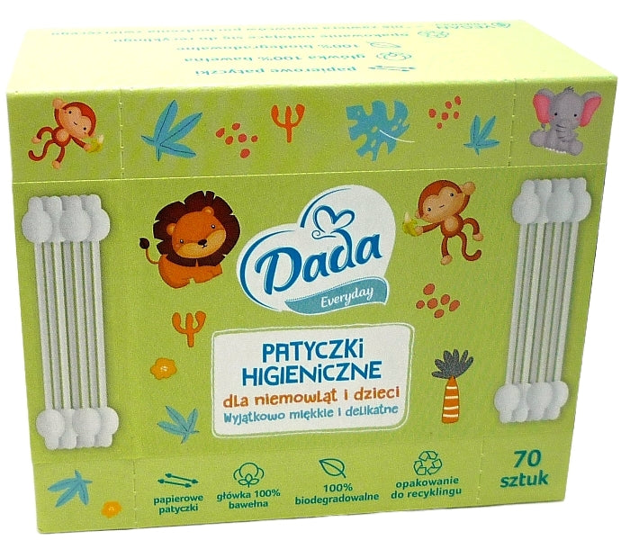 Dada Kids Cotton Swabs, 70 pcs - Image 3