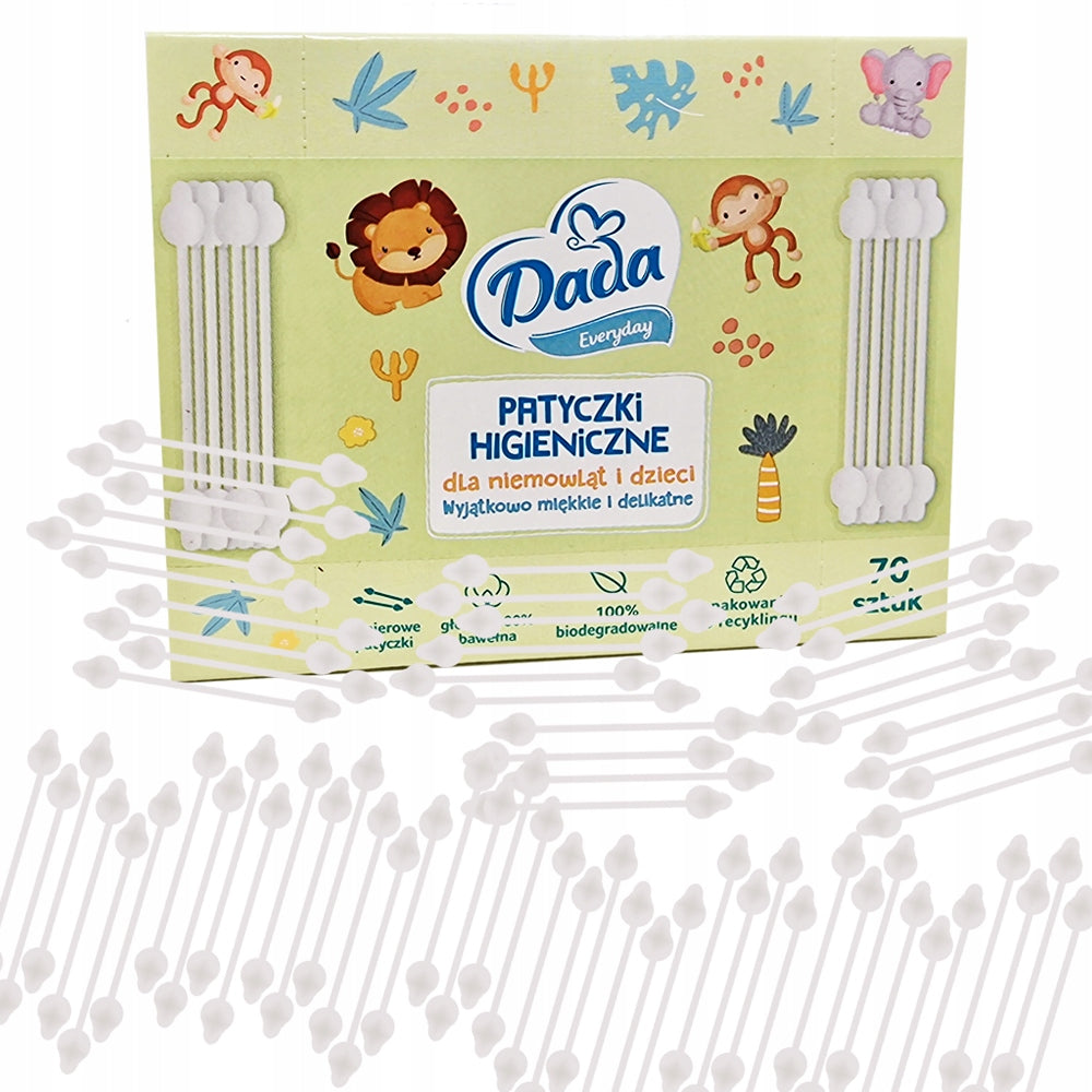 Dada Kids Cotton Swabs, 70 pcs - Image 4