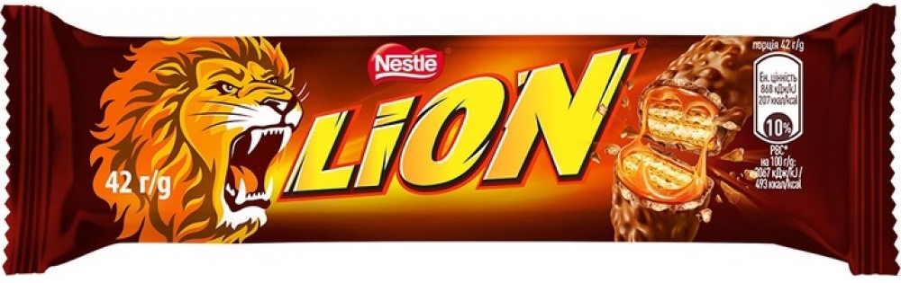 Nestle Lion Chocolate Bar, 42 g