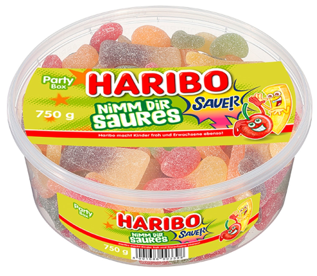 Haribo Sour Gummies, 750 g