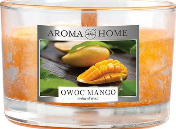 Aroma Home Mango Fruit Natural Wax Scented Candle, 115 g