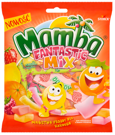 Mamba Fantastic Mix Chewy Candies, 140 g