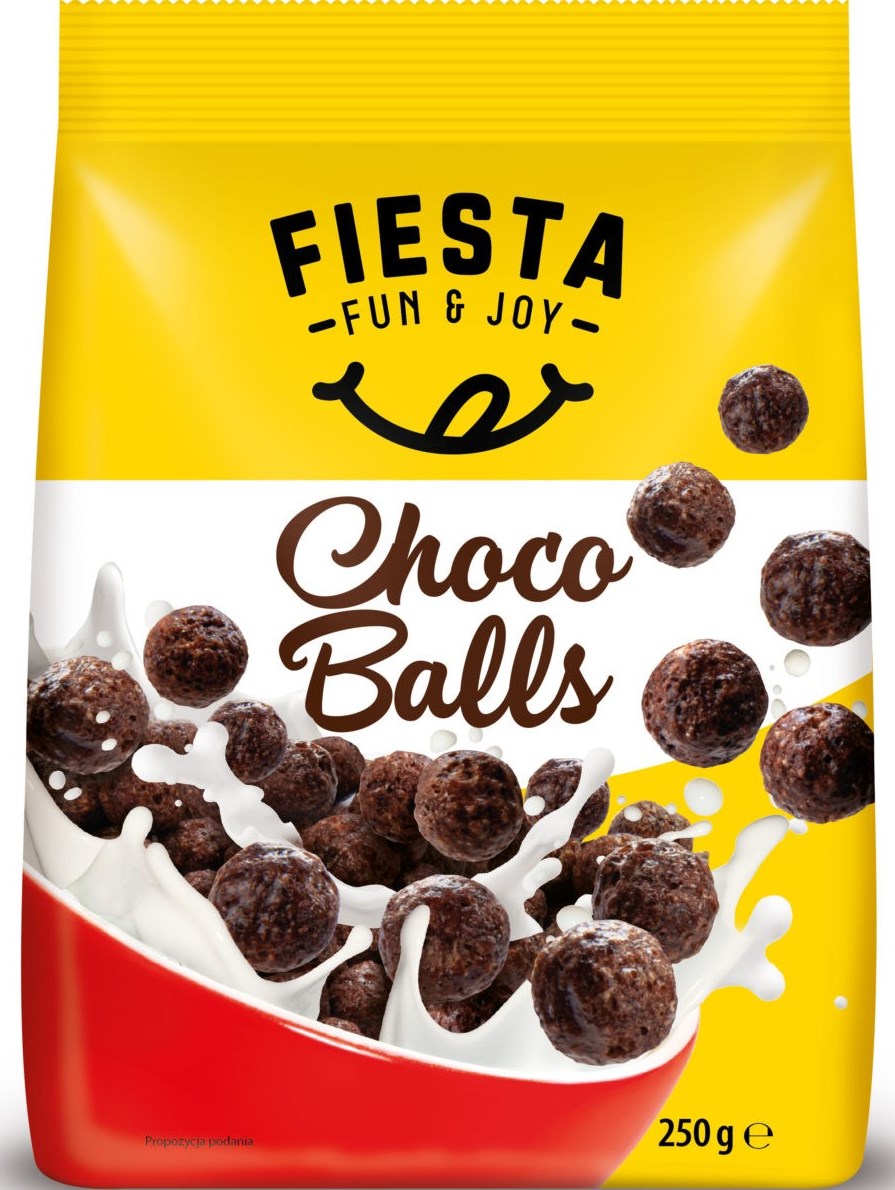 Fiesta Choco Balls Chocolate Cereal Balls, 250 g