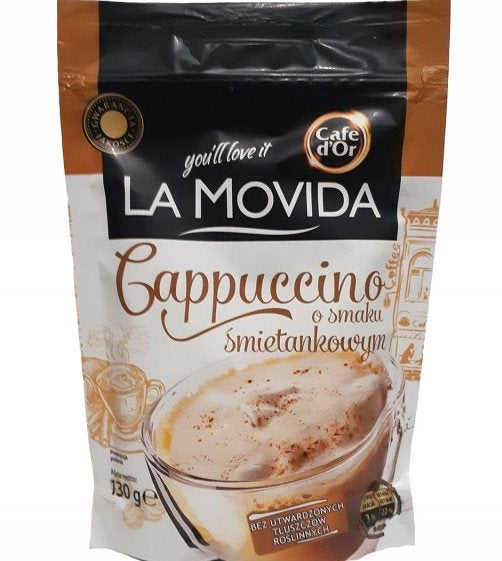Cappuccino La Movida Instant Coffee, 130 g