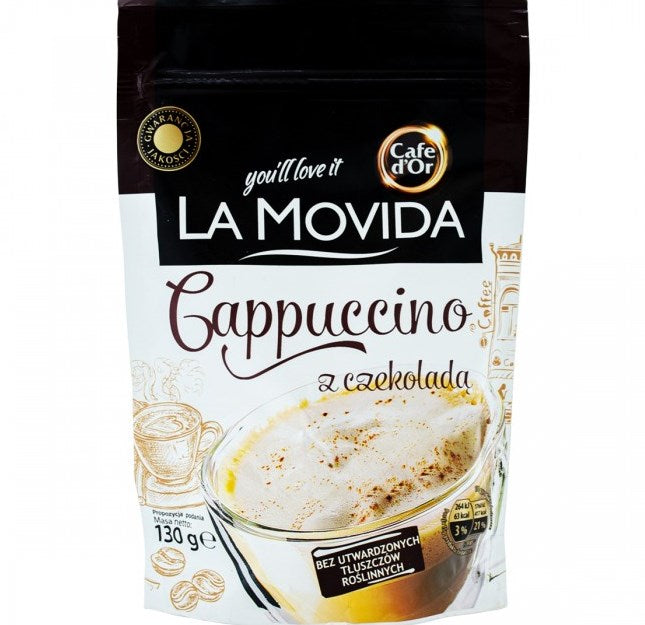 Cappuccino La Movida Instant Coffee, 130 g