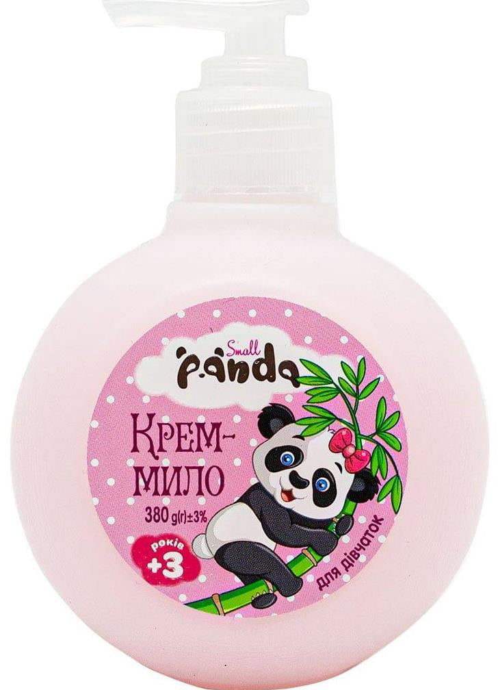 Small Panda Kids' Liquid Cream Soap for Girls with Pump, 380 g