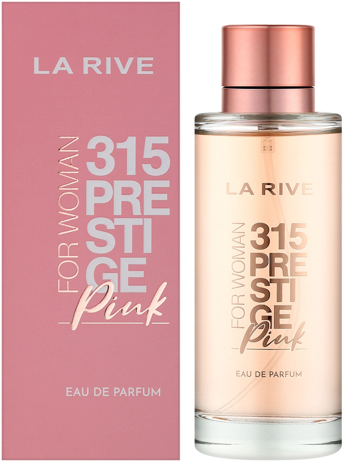 La Rive 315 Prestige Pink Women's Eau de Parfum, 100 mL
