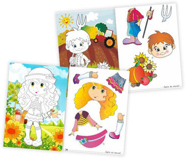Apelsyn AC-04 A4 Magic Applique Book, Assorted - Image 2