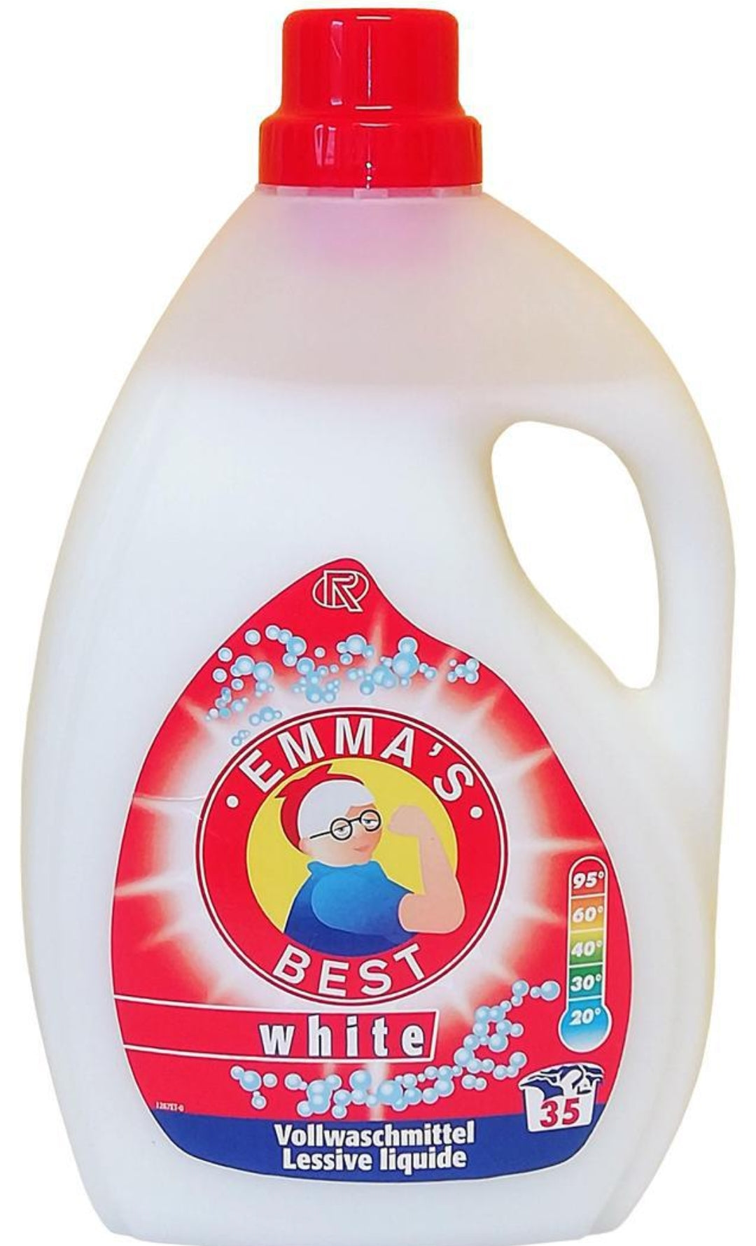 Emma's Best White Laundry Detergent Gel, 35 Loads, 2 L