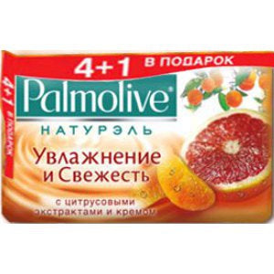 Palmolive Naturals Citrus Extracts & Cream Bar Soap, 5 x 70 g