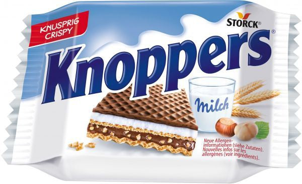 Knoppers Milk Hazelnut Wafer, 25 g