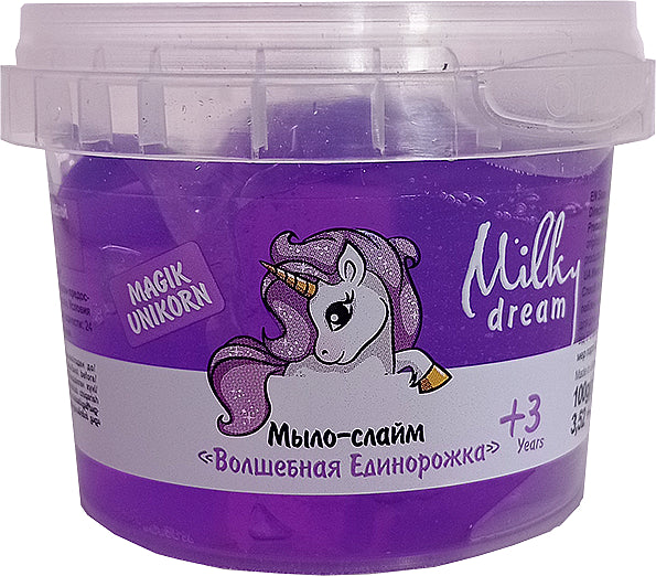 Milky Dream Kids Magic Unicorn Slime Soap, 100 g
