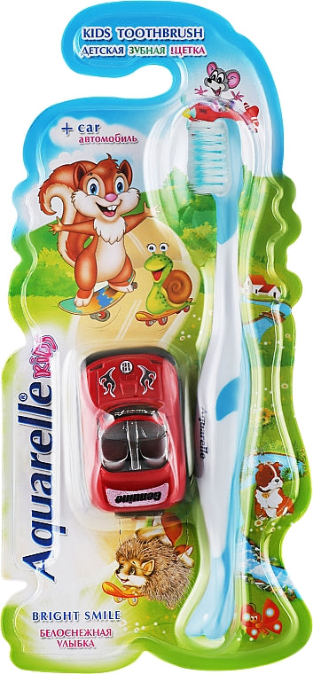 Aquarelle 621 Kids Toothbrush with Toy Car - Image 2