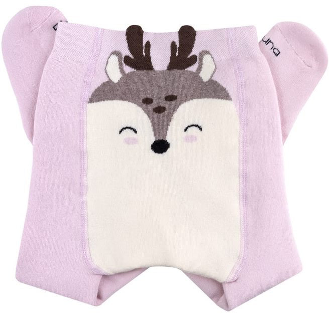 Duna 4944 Baby Cotton Tights, Light Pink, 0-6 Months, 62-68 cm