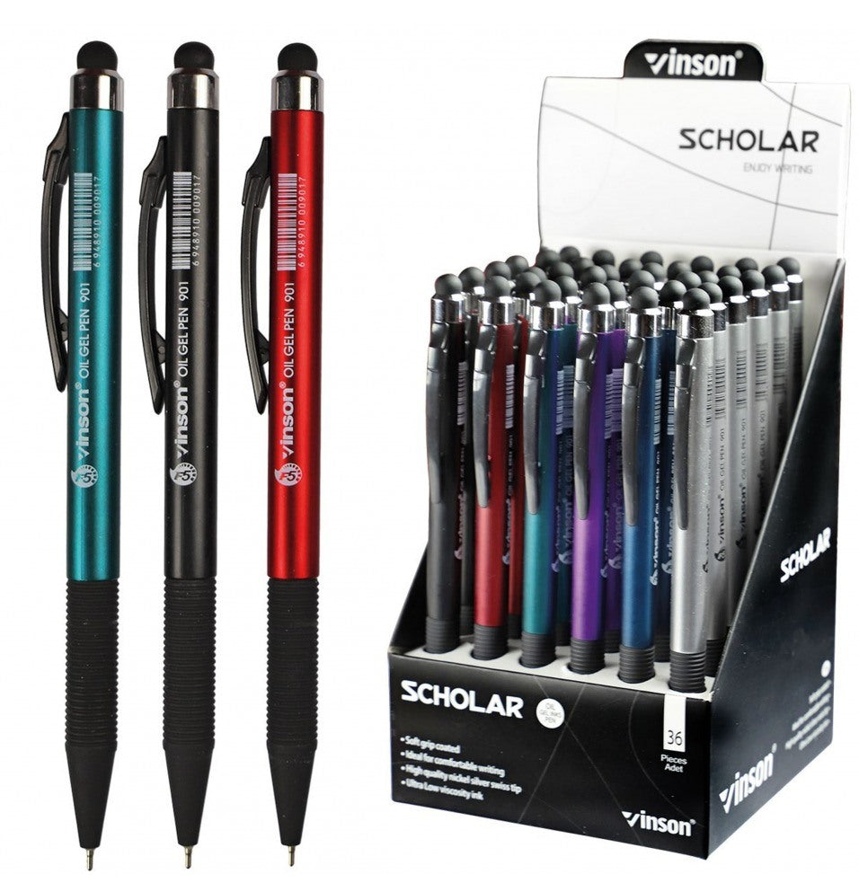 Vinson Scholar 901 Blue Retractable Ballpoint Pen