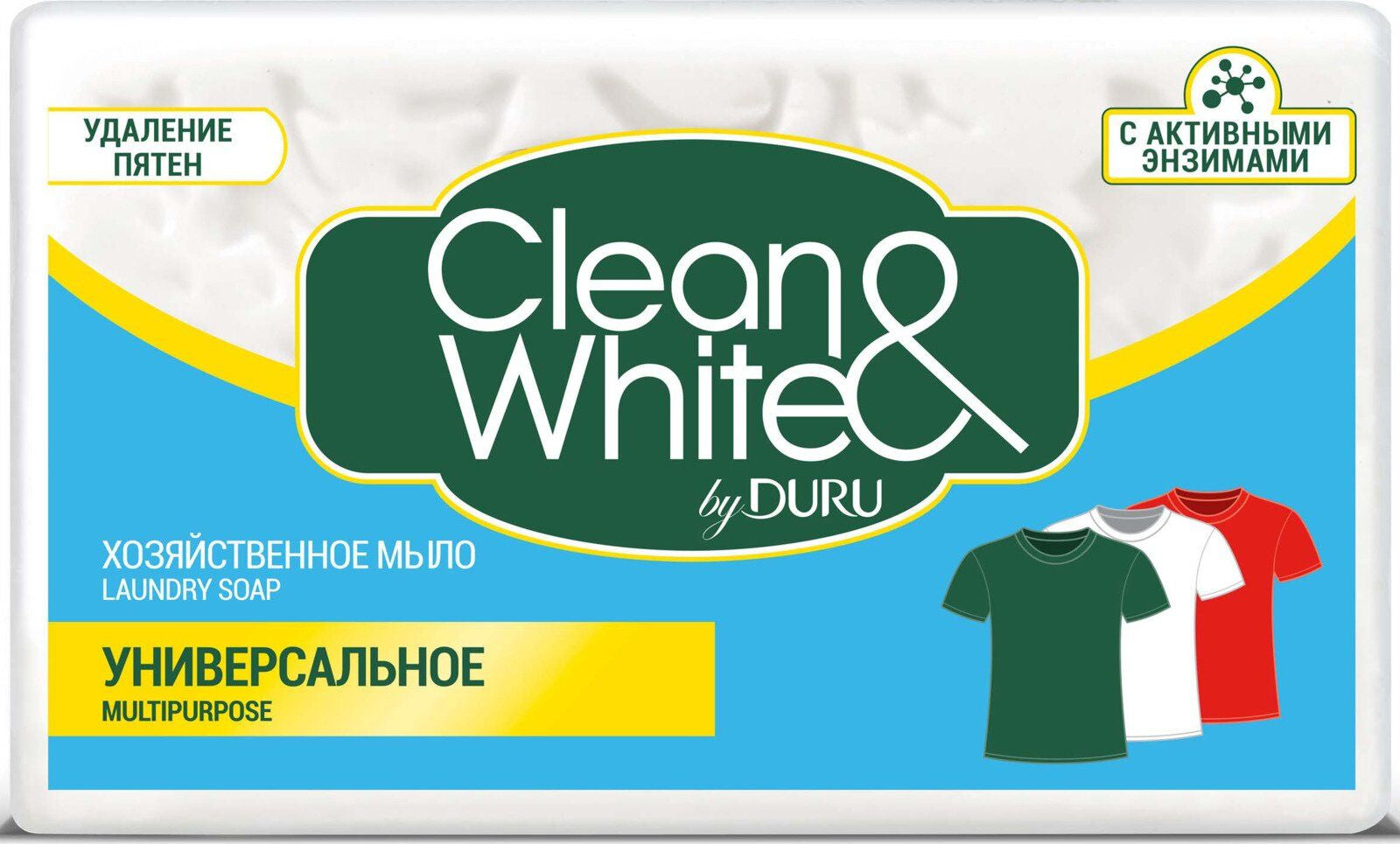 Duru Clean&White 4 Laundry Soap, 120 g