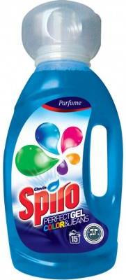 Spiro Color & Jeans Liquid Laundry Detergent, 1.05 L