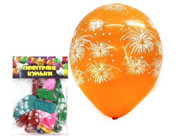 TIKI 12 Fireworks Balloon (Price per 1 pc) - Image 2