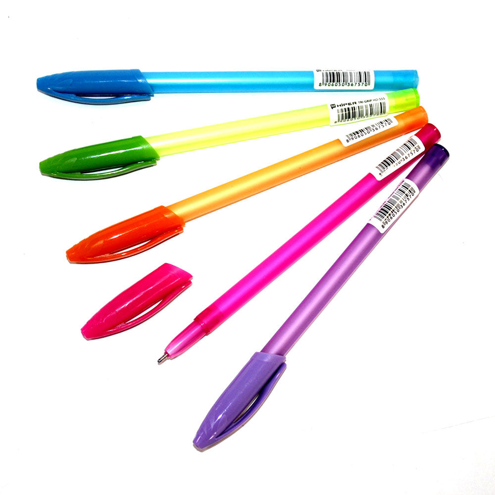 Hiper Polo NO-1158 Blue Oil-Based Ballpoint Pen, 1 mm