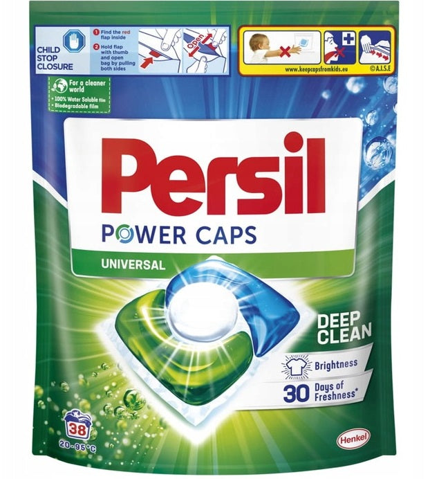 Persil Power Caps Universal Laundry Detergent Pods, 38 pcs (Price per 1 pc)
