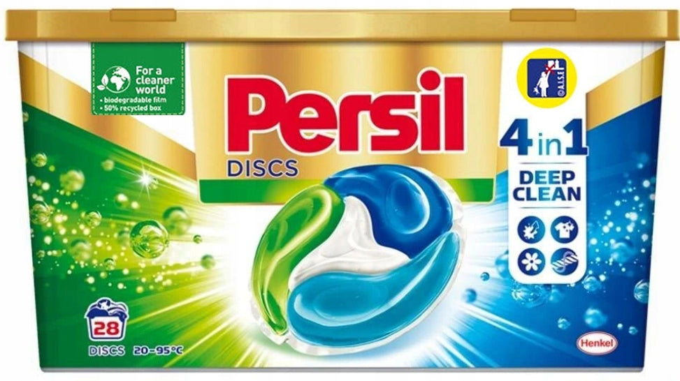Persil Discs 4 in 1 Deep Clean Universal Laundry Detergent Discs, 28 pcs (Price per 1 pc)