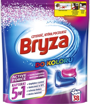 Bryza Color 5-in-1 Laundry Detergent Pods, 38 pcs (Price per 1 pc)
