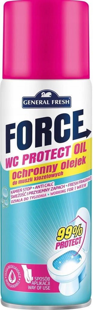 General Fresh Force Toilet Protective Oil Spray, 200 mL
