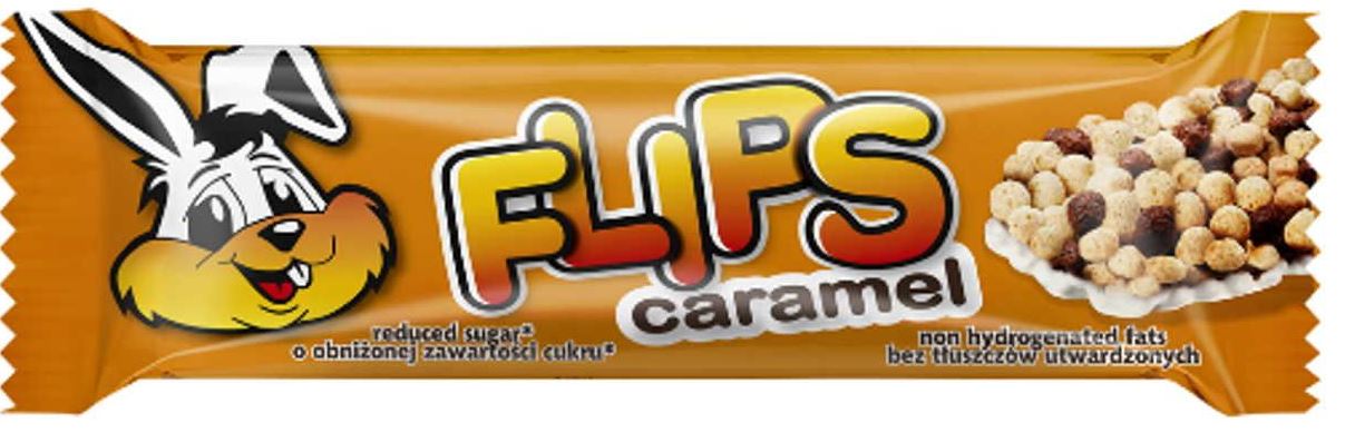 Sante Flips Caramel Bar, 25 g