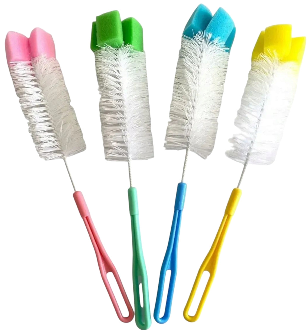 Bottle Cleaning Brush with Sponge, 23 cm