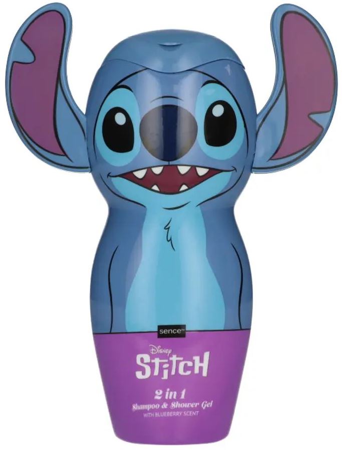 Disney Stitch Blueberry Kids' 2-in-1 Shampoo & Shower Gel, 300 mL