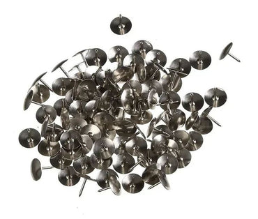 Buromax 5102 Nickel-Plated Push Pins, 100 pcs - Image 2