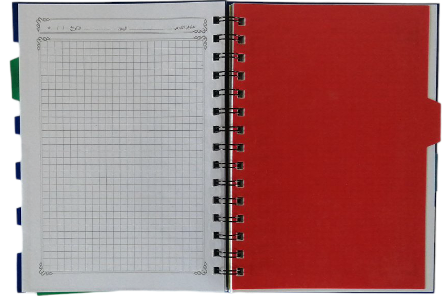 A5 Notebook with Dividers - Image 2