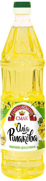 Korolivskyi Smak Refined Deodorized Canola Oil, 1 L
