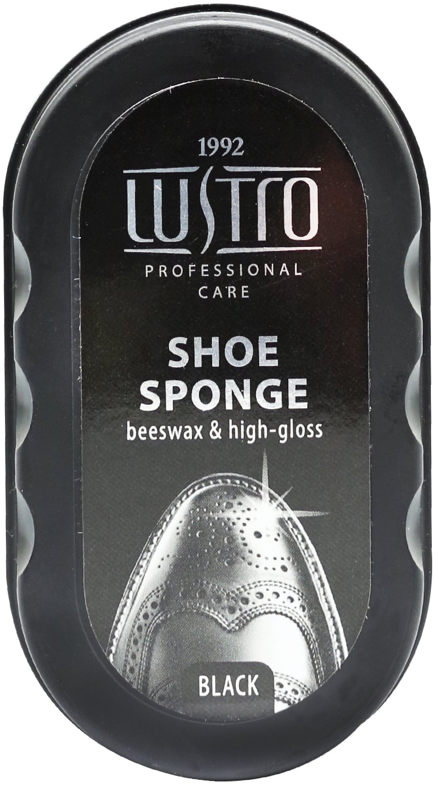 Lustro Black Shoe Shine Sponge